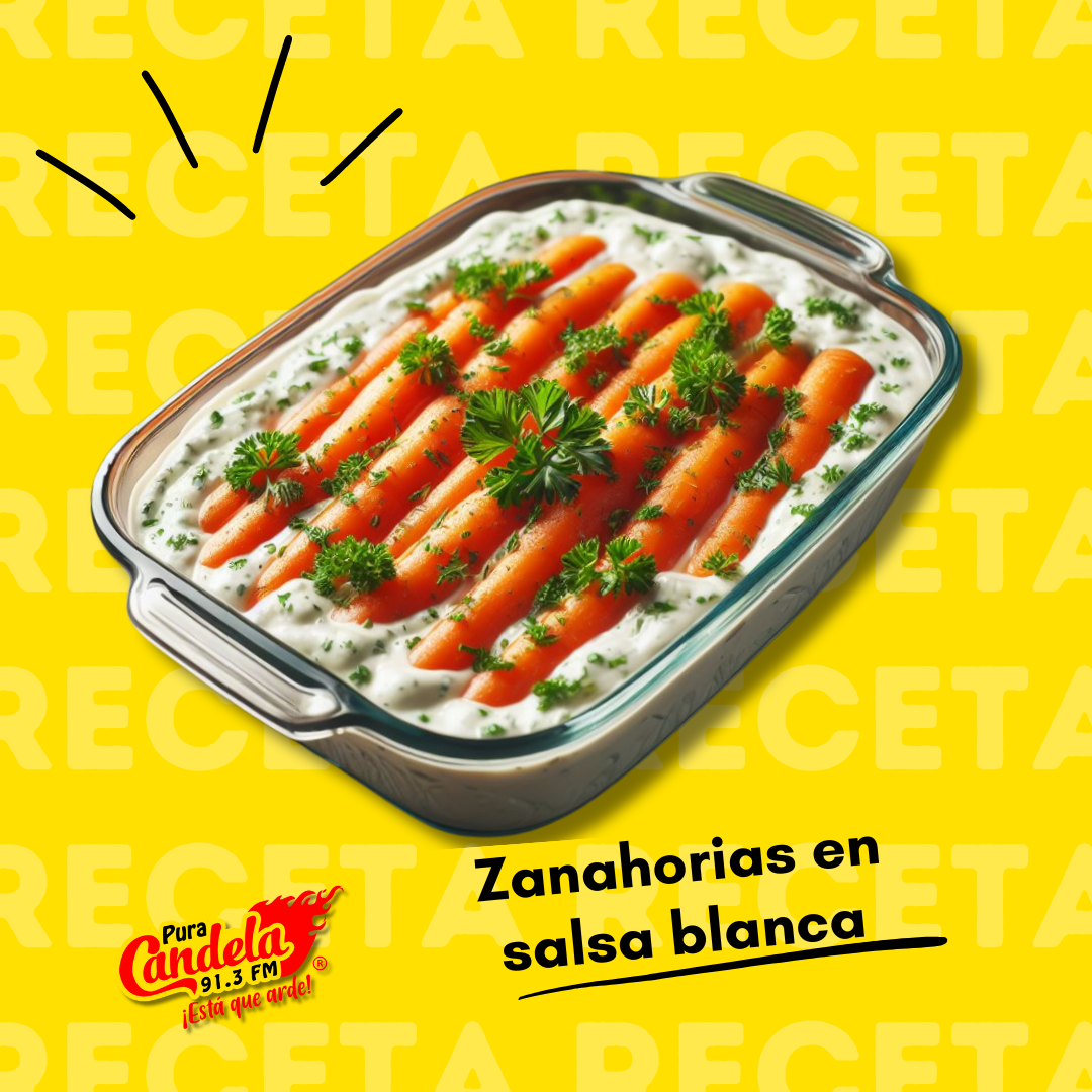 Zanahorias en salsa blanca