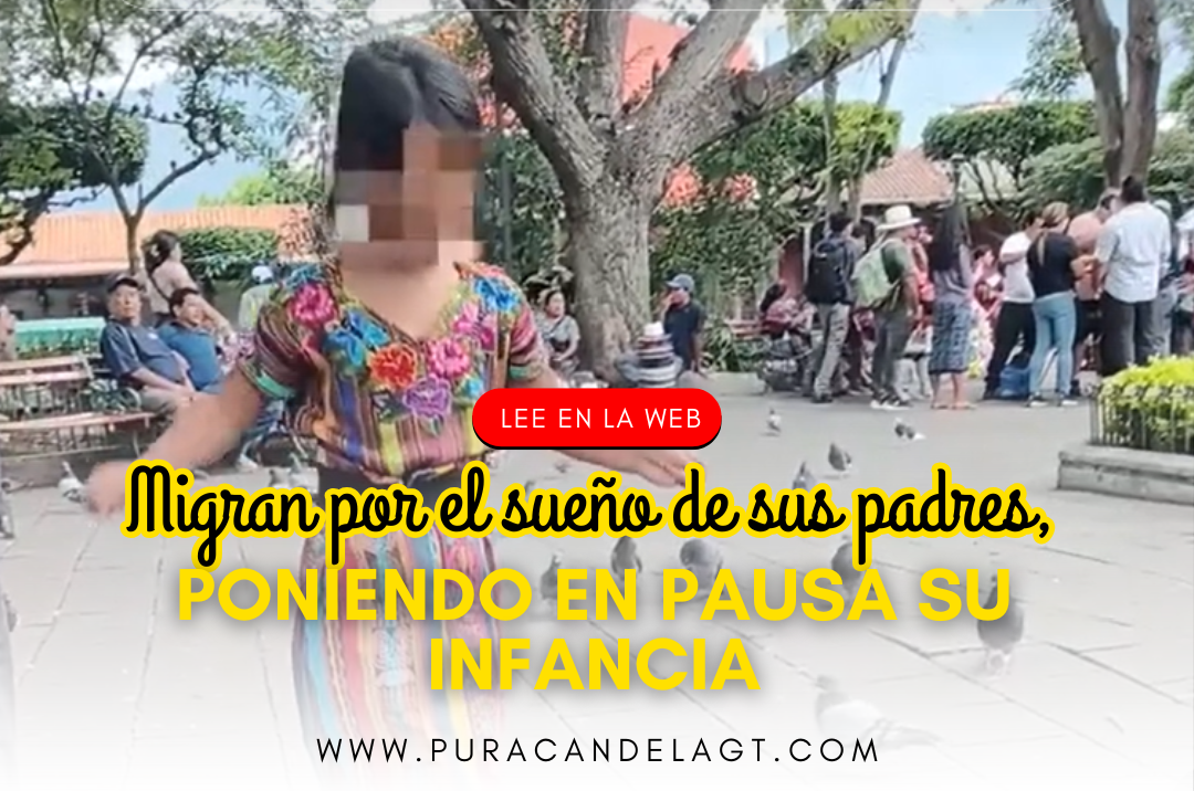 Migran por el sueño de sus padres, poniendo en pausa su infancia