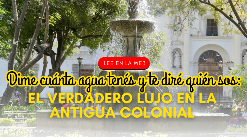Cuánta agua tenés